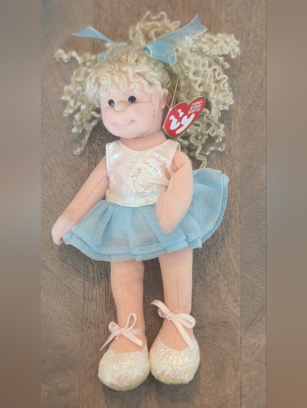 TY Shy Shannon Doll Teenie Beanie Boppers Doll NWT Retired - RARE